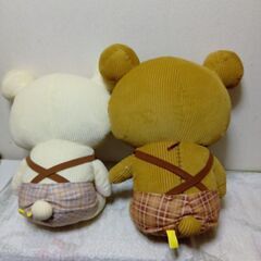 リラックマ　特大ぬいぐるみ2個セットの画像