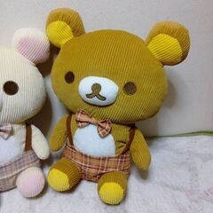 リラックマ　特大ぬいぐるみ2個セットの画像