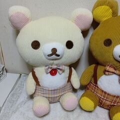 リラックマ　特大ぬいぐるみ2個セットの画像
