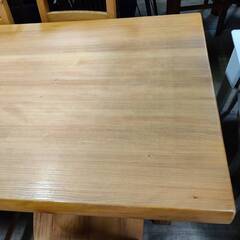 【愛品倶楽部柏店】筑波産商 ダイニング5点セットの画像