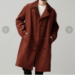 nano universe メンズよう用冬用コート　コーデュロイ　の画像