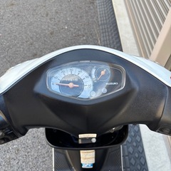 4347.定番人気　アドレスv50 バッテリー、シート新品　千葉県柏市　即日配送、自走引き取りも可能の画像