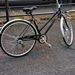 【リサイクルショップどりーむ天保山店】No.539　自転車　27インチ　7段切り替え・ＬＥＤオートライト付き🎵　オススメ品🎵の画像