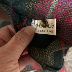 ウール100％ 長袖シャツの画像