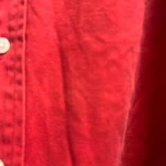 古着　《Ralph Lauren 》　キッズ服　6T  赤　シャツ　長袖シャツの画像