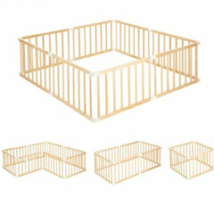 木製ベビーサークル 8枚(1セット)の画像