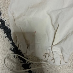 白のシャカシャカズボンの画像