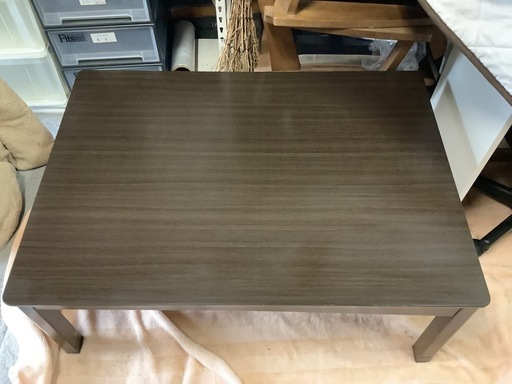 【リサイクルサービス八光】幅１０５㎝　ニトリ　リビング　コタツテーブル