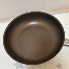 THERMOS デュラブルシリーズ 炒め鍋 30cm ネイビー KFI-030D NVの画像