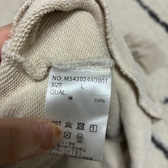 オーバーサイズトップスの画像