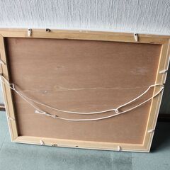 れんげ　水彩画　額縁の画像