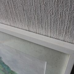 れんげ　水彩画　額縁の画像