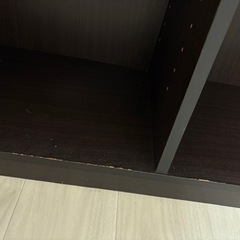 ダーク木目のおしゃれ本棚🪵📚お譲りします！の画像