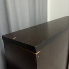 ダーク木目のおしゃれ本棚🪵📚お譲りします！の画像