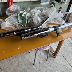 【希少】HONDA シャドウ1100純正マフラーの画像