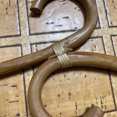 籐製ハンガー５つの画像