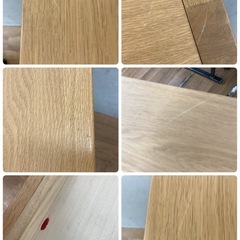 ジモティー限定価格！S366 ⭐ 浜本工芸 学習机4点セット デスク キャビネット 書棚 椅子 コンセント付き 幅110cm USEDの画像