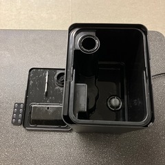 M2511-181 モダンデコ AND・DECO UV除菌機能付きハイブリッド加湿器 j×h003j ブラック リモコン付き 通電確認済み キズ汚れ有りの画像