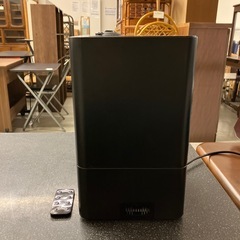 M2511-181 モダンデコ AND・DECO UV除菌機能付きハイブリッド加湿器 j×h003j ブラック リモコン付き 通電確認済み キズ汚れ有りの画像