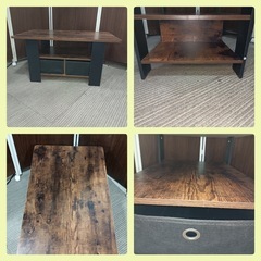 [八6496]  リビングローテーブル  天板寸法  80X48㎝  高さ40㎝11.10[八6496]  180サイズ  リビングローテーブル  天板寸法  80X48㎝  高さ40㎝リビングローテーブル  天板寸法  80X48㎝  高さ40㎝の画像