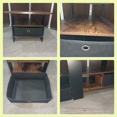 [八6496]  リビングローテーブル  天板寸法  80X48㎝  高さ40㎝11.10[八6496]  180サイズ  リビングローテーブル  天板寸法  80X48㎝  高さ40㎝リビングローテーブル  天板寸法  80X48㎝  高さ40㎝の画像