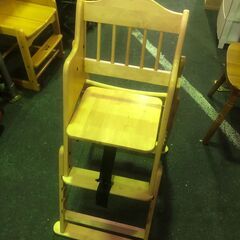 ジャングル×2和泉大型良品館 澤田木工所 ハイローチェア【R217】の画像