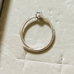 【新品未使用】天然石トルマリンリングの画像