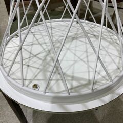 Francfranc｜フランフラン｜マーリア｜サイドテーブル｜大理石×ホワイトの画像