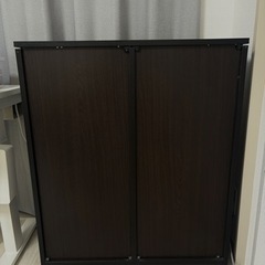 ダーク木目のおしゃれ本棚🪵📚お譲りします！の画像