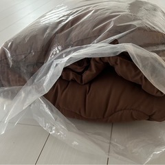 キルティングの暖かなこたつ布団の画像