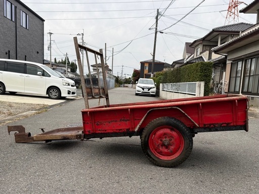 筑水 チクスイ A3160T 牽引式　運搬車　農機具　トレーラー　運搬機