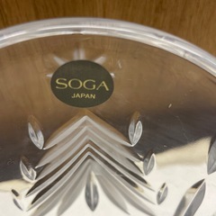 SOGA JAPAN製　パンチボウル曽我ガラスの画像