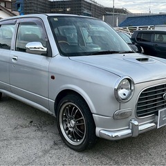 【支払総額19.8万円】レトロで可愛いミラジーノターボ車検令和9年11月タイベル交換済みRAYSホイール機関良好！の画像