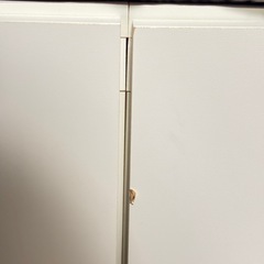 ニトリ収納付シングルベッド白【マットレス付】の画像