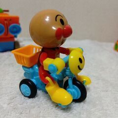 アンパンマン　ゼンマイおもちゃ4個セットAの画像