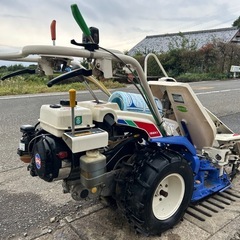 イセキ 1条刈り バインダー 3.8馬力 刈幅約200mm みほ　RE30　 刈取 稲刈り 掛け干し 結束 田んぼ 稲作 ガソリン　宮崎 簡易始動動画ありの画像