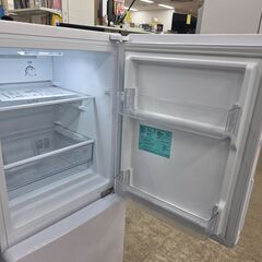 J2168【リユースのサカイ柏店】Haier　ハイアール ２ドア冷蔵庫　右開き　JR-NF148B　2019年製　クリーニング済み　新品参考価格49,830円の画像