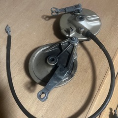 エイプ50 純正ホイール　ハブパネルセットの画像