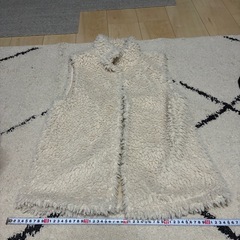 もこもこベストの画像