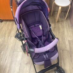 アップリカ　べビーカー　B型　紫の画像