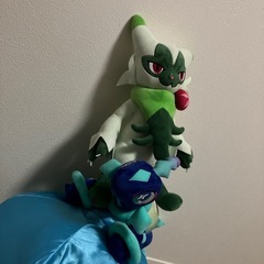 ポケモンらのぬいぐるみ3個の画像