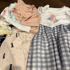 【大量】女の子 服 まとめ売り 120cm前後★夏物＆冬物セット/保育園・お着替えに！の画像