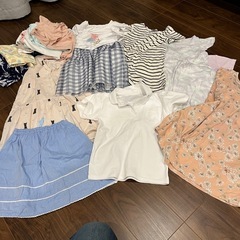 【大量】女の子 服 まとめ売り 120cm前後★夏物＆冬物セット/保育園・お着替えに！の画像