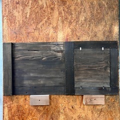 手作りコーヒー看板の画像