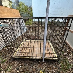 大型犬用ケージ　折りたたみ式　の画像