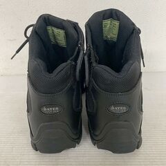 BATES ベイツ E02346 8 1/2 delta-6 極美品 サイドジップ ブラック 中古 古着 タクティカルブーツ 状態良好 メンズ シューズ Y2407の画像