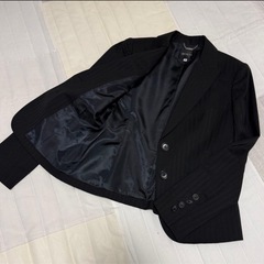 ◆BOSCH ボッシユ◆上36・下38 ブラック スカート スーツの画像