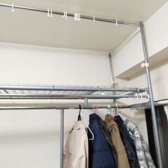 お譲りします☆【組み立て】ワードローブの画像