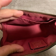 コーチのポーチ２つの画像