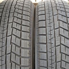 極溝　工賃込み　２０２４年ヨコハマ製冬タイヤ１８５／６０Ｒ１５　４本セットの画像